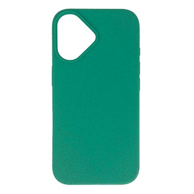 Mehrfarbiges Weizenkleie-MagSafe-Case für iPhone 16 - Mintgrün