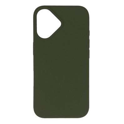 Mehrfarbiges Weizenkleie-Case mit MagSafe für iPhone 16 - Dunkelgrün