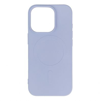 Flüssige Silikonhülle MagSafe für iPhone 16 Pro Max - Lavendel