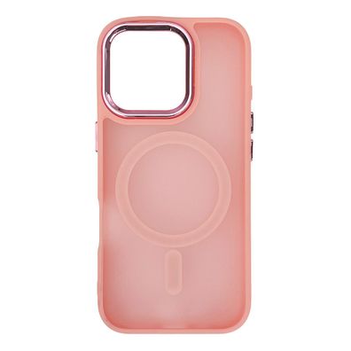 Magnetische MagSafe-Schutzhülle für iPhone 16 Pro - Rosa