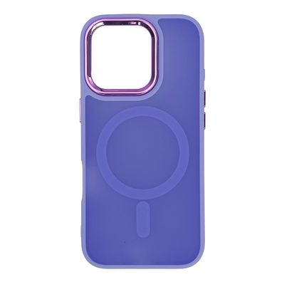 Magnetische Hülle MagSafe für iPhone 16 Pro Max - Lila
