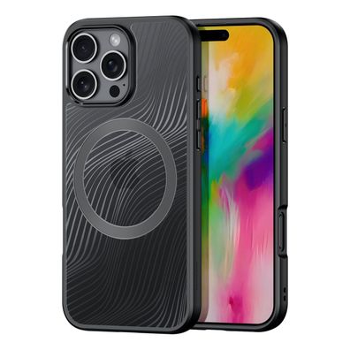 Dux Ducis Aimo MagSafe Schutzhülle für iPhone 16 Pro Max - Schwarz