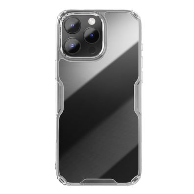 Nillkin Nature Pro Schutzhülle für iPhone 16 Pro - Transparent Weiß