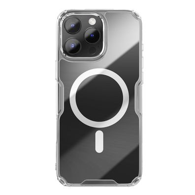 Nillkin Nature Pro Magnetische Schutzhülle mit MagSafe für iPhone 16 - Transpare