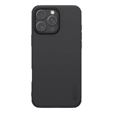 Nillkin Super Frosted Shield Pro Hülle für iPhone 16 Pro - Schwarz