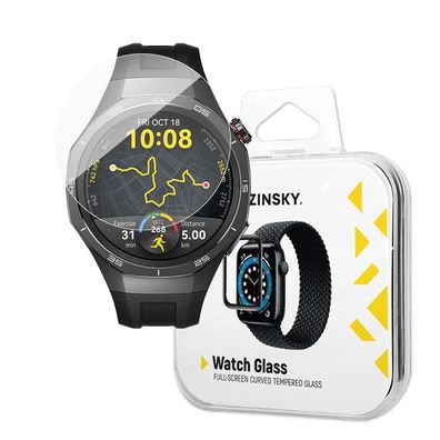 Wozinsky Vollkleber Panzerglas für Huawei Watch GT-Serie 46 mm (2 Stück)