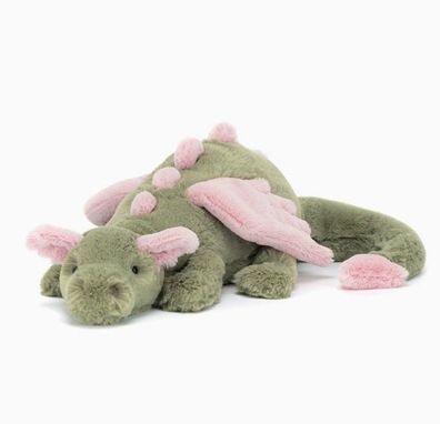 Jelly Cat - Neuwertiger Matcha-Drache, 50 cm