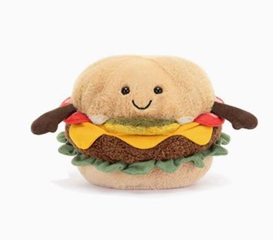 Jelly Cat - New Tag Burger 15 cm