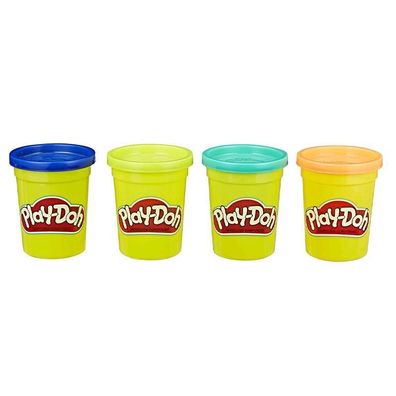 Hasbro Play-Doh 4er Wild Pack E4867 - Hasbro - (Basteln & Malen / Knetspielzeug)