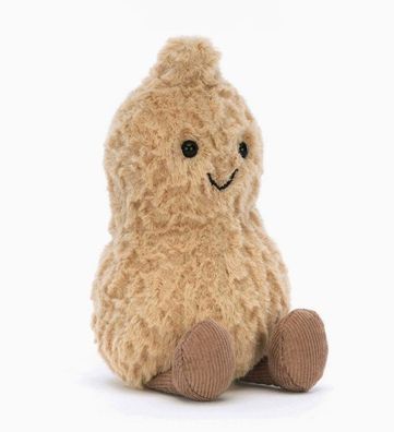 Jelly Cat - Neuwertige Erdnuss mit Etikett, 12 cm