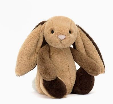 Jelly Cat - Brandneues Patchwork-Kaninchen, braun, mit Etikett, 31 cm