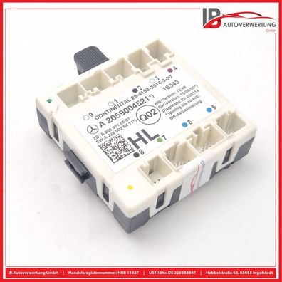 Steuergerät Tür Hinten Links A2059004521 Mercedes C-KLASSE KOMBI S205 C180