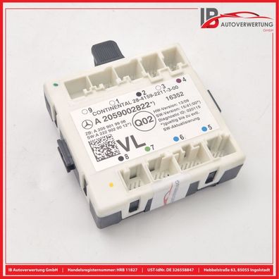 Steuergerät Tür Vorne Links A2059002822 Mercedes C-KLASSE KOMBI S205 C180