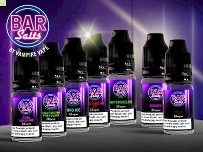 Vampire Vape Nikotinsalz Liquid Serie Bar Salts