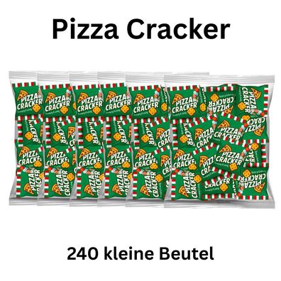 240x Pizza Cracker Mini Beutel einzeln verpackt Snack Packs Party Vorrat