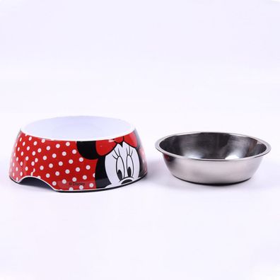 Disney Minnie Futternapf L Fressnapf Haustier Zubehör aus Metall