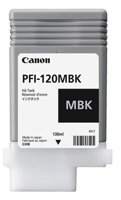 Patrone Canon PFI-120MBK matt black
