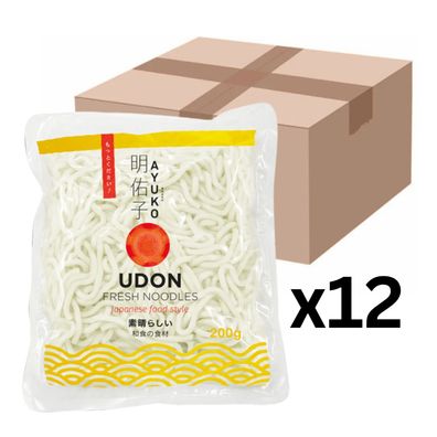 12er-Pack AYUKO Frische Udon Nudeln 200g