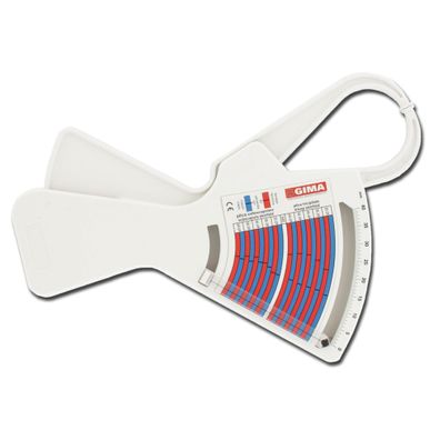 GIMA FAT-1 Hautfaltendickenmesser Körperfettmessgerät mit Skala