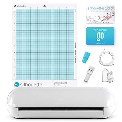 Silhouette America Portrait 3 Hobbyplotter Weiß 20,3 cm