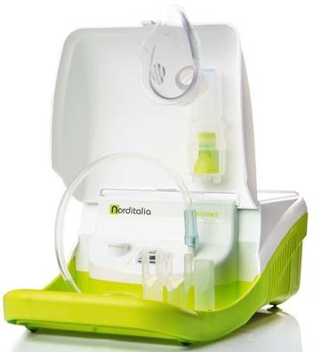 Professioneller Inhalator Meganeb Plus Vernebler mit Zubehörfach
