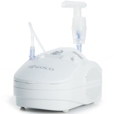 GIMA Eolo Aerosol A Kolben Inhalationsgerät Weiß