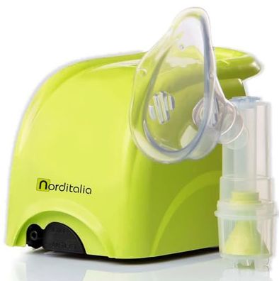 Norditalia Drop Aerosol Inhalationsgerät leise schnell fér Kinder Erwachsene