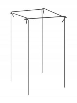 KADAX Pflanzenhalter aus Stahl, Staudenhalter, Rankengewächs, 100 cm