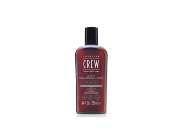 American Crew Chamomille+Pine 3-in-1 Shampoo 250 ml
