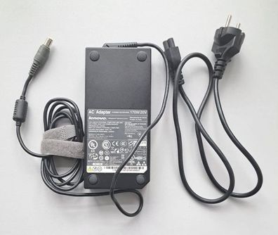 Lenovo 170W Netzteil 20V Ladegerät Charger 45N0115 45N0116 with Power Cord