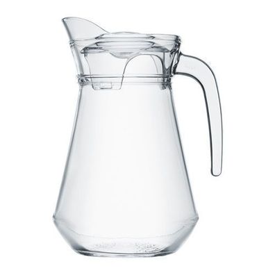 Krug aus Glas Wasserkaraffe Delight 1300 ml Domotti