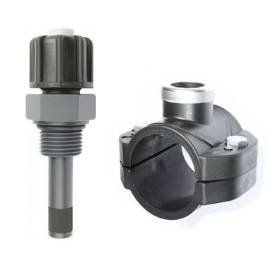 GT PVC Dosierventil Impfventil lange Version mit 63 mm Anbohrschelle