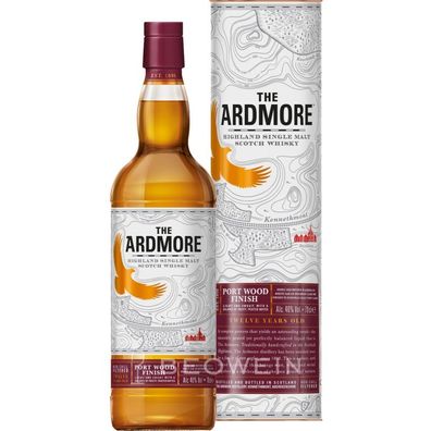 Ardmore 12 Jahre Port Wood Finish 0,7 l - Highland Single Malt Scotch Whisky