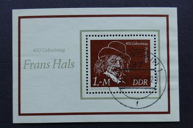 DDR MiNr. 2547 Block 61 gestempelt (AM 093)