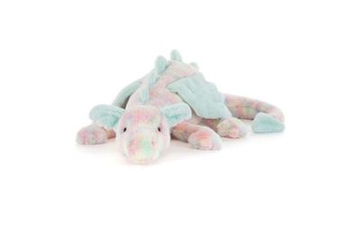 Jellycat Lazulia Drache Riesiges weiches Pluschtier Traumhaftes Drachenspielzeu 50CM