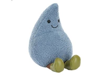 Jellycat HAPPY raindrop cute soft plush toy with dust Bag & Tag