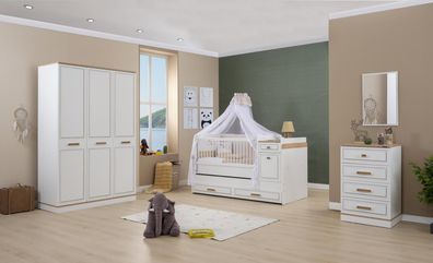 Ritmik Babyzimmer Set mitwachsend Rixos 3-teilig