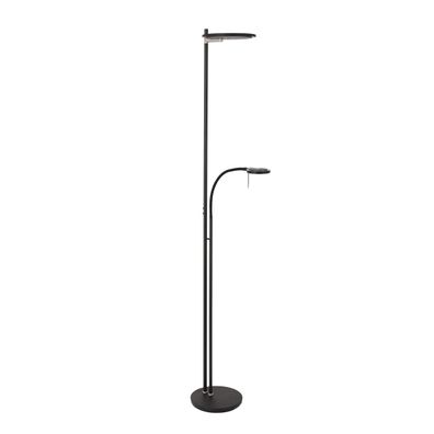 Steinhauer Stehleuchte Turound, Schwarz