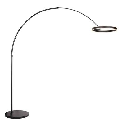 Stehleuchte Ringlux, Schwarz