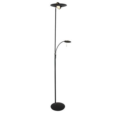 Steinhauer Stehleuchte Zenith LED, Schwarz