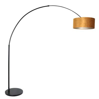 Steinhauer Stehleuchte Sparkled Light, Schwarz