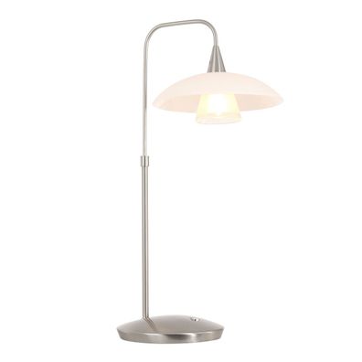 Steinhauer Tischleuchte Tallerken, Silber