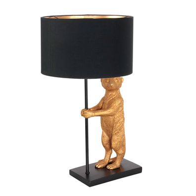 Anne Light Tischleuchte Animaux, Schwarz