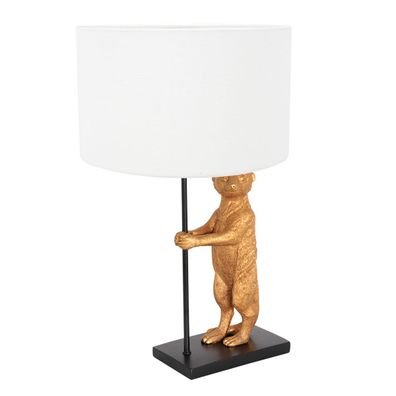 Anne Light Tischleuchte Animaux, Schwarz