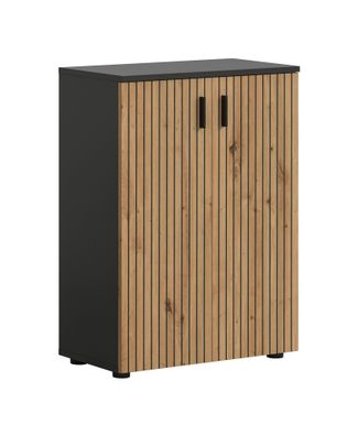 Badschrank in Basalt Nachbildung und