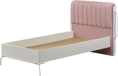Ritmik Jugendbett Linda mit gepolstertem Kopfteil Modern