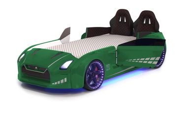 Autobett GT-V mit Türen Inkl. Bluetooth