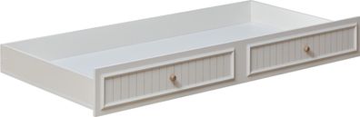 Ritmik Bettkasten für Jugendbett Mirage Weiß 90x190