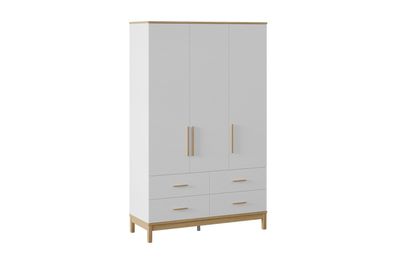 Almila 3-Türer-Kleiderschrank mit Schubladen Etto