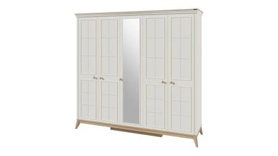 Lajivert Kleiderschrank 5-türig Alegra